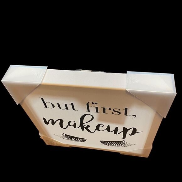 New Marmont Hill But First Makeup Frame, 12” x 12” x 1 1/2” box frame. - Picture 3 of 8